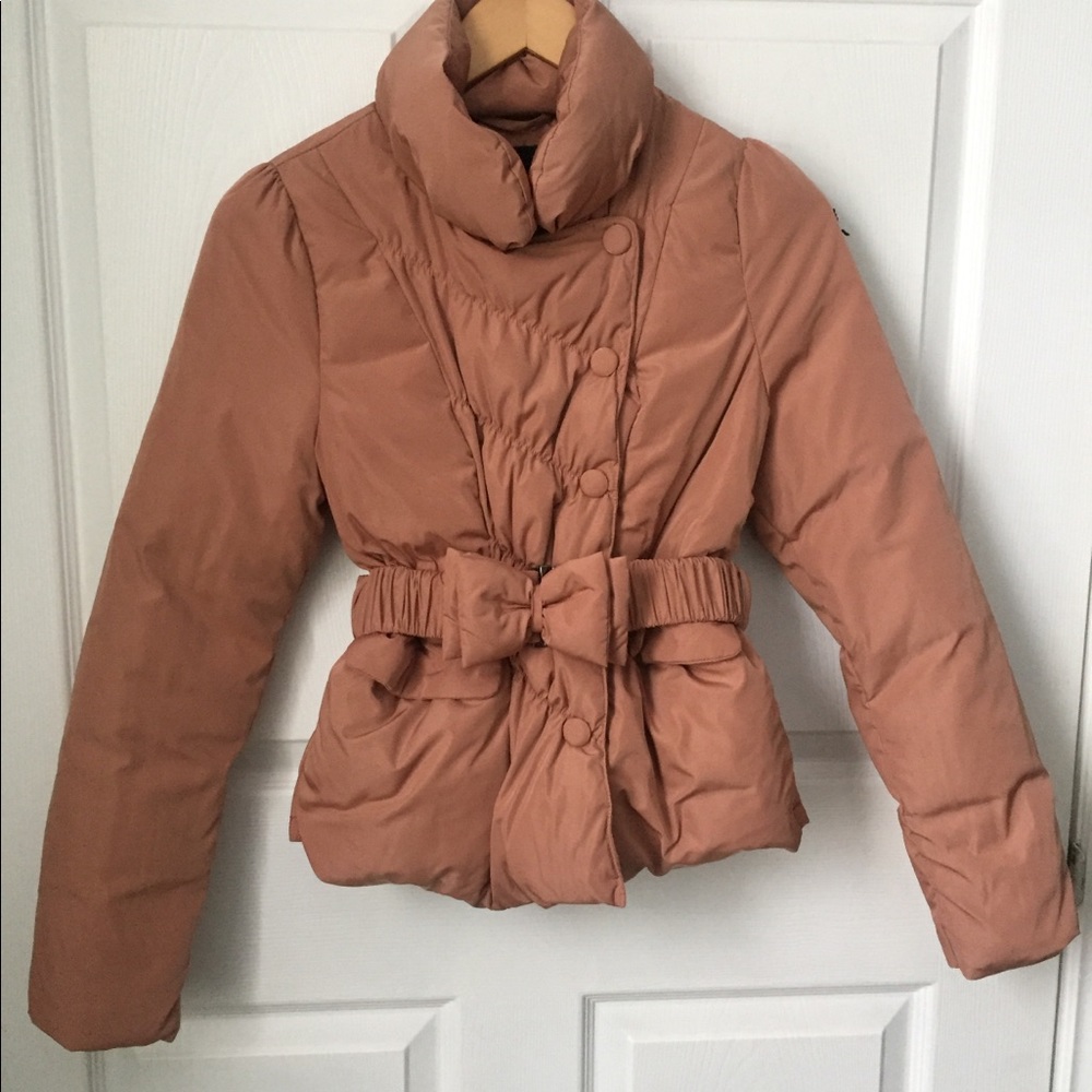 bread n butter City Purple puffer Jacket